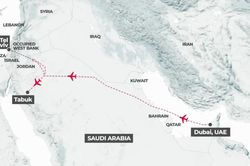 Nhìn lại hành trình kinh hoàng của chuyến bay từ Dubai tới Tel Aviv