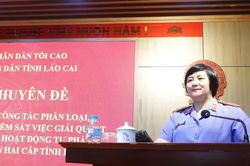 Vụ Kiểm sát giải quyết khiếu nại, tố cáo về tư pháp khảo sát việc thực hiện Nghị quyết 623/NQ-UBTVQH15
