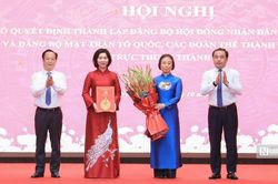 Hà Nội thành lập 2 Đảng bộ trực thuộc Thành ủy