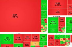 Chứng khoán sáng 1/10: Khối ngoại tiếp đà xả ròng