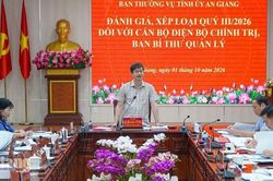 Bí thư Tỉnh ủy An Giang Lê Quang Tùng: Đánh giá cán bộ phải dựa trên sản phẩm, hiệu quả công việc