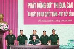 Bộ đội Biên phòng Đà Nẵng phát động đợt thi đua cao điểm