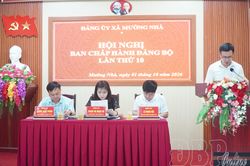 Hội nghị lần thứ 10 Ban chấp hành Đảng bộ xã Mường Nhà