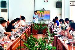 Tập huấn cấp mã số vùng trồng, sản xuất nông nghiệp bền vững