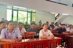 Gần 80 cán bộ hội cựu chiến binh tham gia bồi dưỡng lý luận chính trị và nghiệp vụ