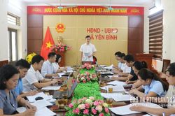 Kiểm tra việc thực hiện các chỉ tiêu cải cách hành chính tại 3 xã: Thiện Tân, Yên Bình, Tân Thành