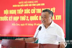 Đoàn đại biểu Quốc hội tỉnh tiếp xúc cử tri 7 xã