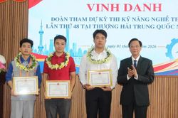 Trường Cao đẳng Lào Cai vinh danh đoàn tham dự Kỳ thi Kỹ năng nghề thế giới 2026