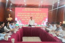 Hội Nông dân tỉnh giám sát việc thực hiện Quyết định số 182/QĐ-TTg tại xã Tả Van