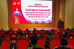 Bộ Chỉ huy Quân sự tỉnh phát động đợt thi đua cao điểm “80 ngày Thi đua Quyết thắng - Viết tiếp bản hùng ca”
