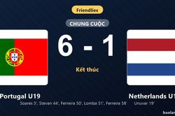 Thống kê trận đấu Portugal U19 6-1 Netherlands U19: Portugal U19 thắng đậm thuyết phục