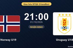 Nhận định Norway U19 vs Uruguay U18: Điểm tựa sân nhà