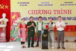 Tuyên truyền, phổ biến giáo dục pháp luật tại thôn Mỹ Á, xã Thu Cúc
