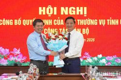 Đồng chí Vương Quốc Tuấn giữ chức Bí thư Đảng ủy Quân sự tỉnh