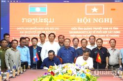 Thảo luận mô hình, cơ chế chính sách đề xuất áp dụng tại Khu kinh tế biên giới chung Lao Bảo - Đen-sa-vẳn