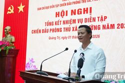 Tổng kết nhiệm vụ diễn tập chiến đấu phòng thủ năm 2026