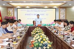 Phiên họp thứ 12, Thường trực HĐND tỉnh