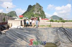 Chiềng Mung kiểm soát nguồn thải từ sơ chế cà phê