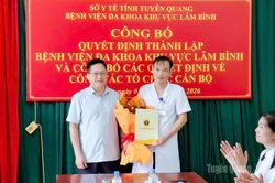 Thành lập 6 Bệnh viện Đa khoa khu vực trực thuộc Sở Y tế