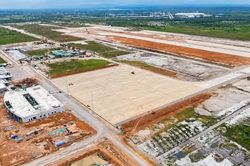 Gấp rút đấu nối đường điện 110kV phục vụ sân bay Quảng Trị