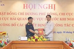 Bổ nhiệm Chi cục trưởng Chi cục Hải quan khu vực I