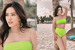 'Công chúa' Vbiz một thời tuổi U40 vẫn trẻ đẹp, làm mẹ một con giữ dáng nóng bỏng, sống trong biệt thự 400m²