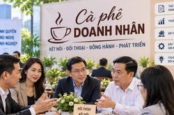 'Cà phê doanh nhân' - thêm kênh đối thoại để gỡ vướng cho doanh nghiệp