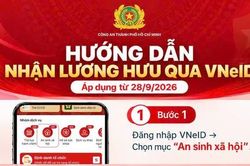 Tiện ích vượt trội khi nhận lương hưu qua ứng dụng VNeID
