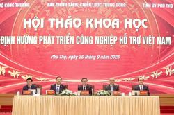 Đổi mới sáng tạo, chuyển đổi số và chuyển đổi xanh trong công nghiệp hỗ trợ