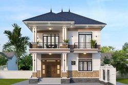 Xây nhà mái Nhật 2 tầng 75m² hết bao nhiêu tiền?