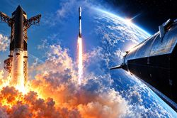 SpaceX lần đầu biến tên lửa Starship thành 'xe tải vũ trụ'