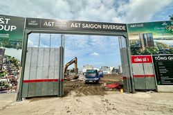 Xử phạt chủ đầu tư, nhà thầu dự án A&T Saigon Reveside 220 triệu đồng
