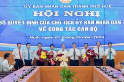 Huế điều động, bổ nhiệm lãnh đạo các ban quản lý dự án, trung tâm