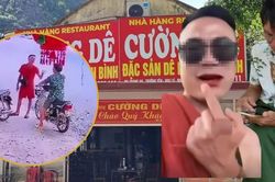 Chủ quán dê lên tiếng vụ nhân viên dùng điếu cày đuổi đánh người ở Ninh Bình