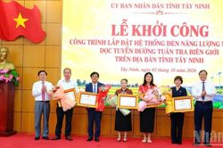 Hơn 21 tỷ đồng thắp sáng 230km đường tuần tra biên giới Tây Ninh