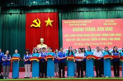Vùng 3 Hải quân khánh thành, bàn giao công trình nâng cao chất lượng sinh hoạt, học tập cho cán bộ, chiến sĩ