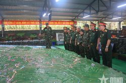 'Sát hạch' trình độ các lực lượng trong khu vực phòng thủ tỉnh Đắk Lắk