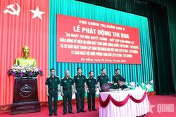 Cục Chính trị Quân khu 5 phát động đợt thi đua cao điểm '80 ngày thi đua Quyết thắng - Viết tiếp bản hùng ca'