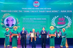 Tôn vinh 42 cá nhân đạt danh hiệu 'Nhà khoa học của nhà nông' lần thứ 7