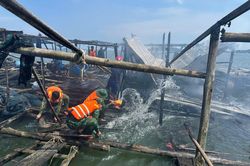 Cháy bè cá ở Tiên Hải (An Giang), thiệt hại khoảng 100 triệu đồng