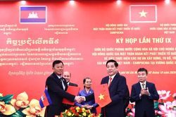 Việt Nam - Campuchia phối hợp xây dựng, tôn tạo các Đài Hữu nghị