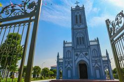 Độc đáo kiến trúc mỹ thuật Á Đông trong Thánh đường Công giáo 110 năm tuổi