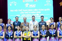 Xác định nhà vô địch bóng chuyền sinh viên toàn quốc 2026