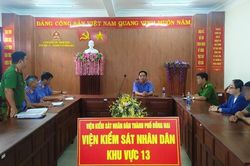 VKSND khu vực 13, TP Đồng Nai tham gia phiên họp xét áp dụng biện pháp xử lý chuyển hướng