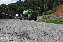 Lâm Đồng khẩn trương khắc phục tình trạng xuống cấp trên đèo Bảo Lộc