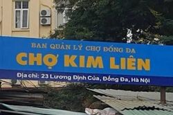 Hà Nội hỗ trợ ổn định sinh kế cho tiểu thương chợ Kim Liên