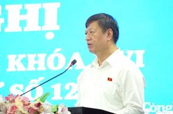 Trung tướng Dương Văn Thăng tiếp xúc cử tri trước Kỳ họp thứ Hai, Quốc hội khóa XVI
