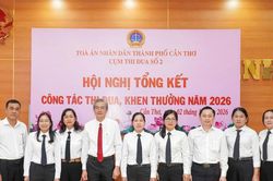 Cụm thi đua số 2- TAND TP Cần Thơ: Đoàn kết, nỗ lực hoàn thành nhiệm vụ