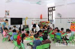 Chủ động, linh hoạt thực hiện thí điểm Chương trình giáo dục mầm non mới