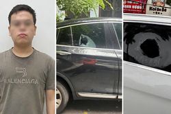 Bắc Ninh: Bắt giữ một người nước ngoài đập kính ô tô để trộm cắp tài sản